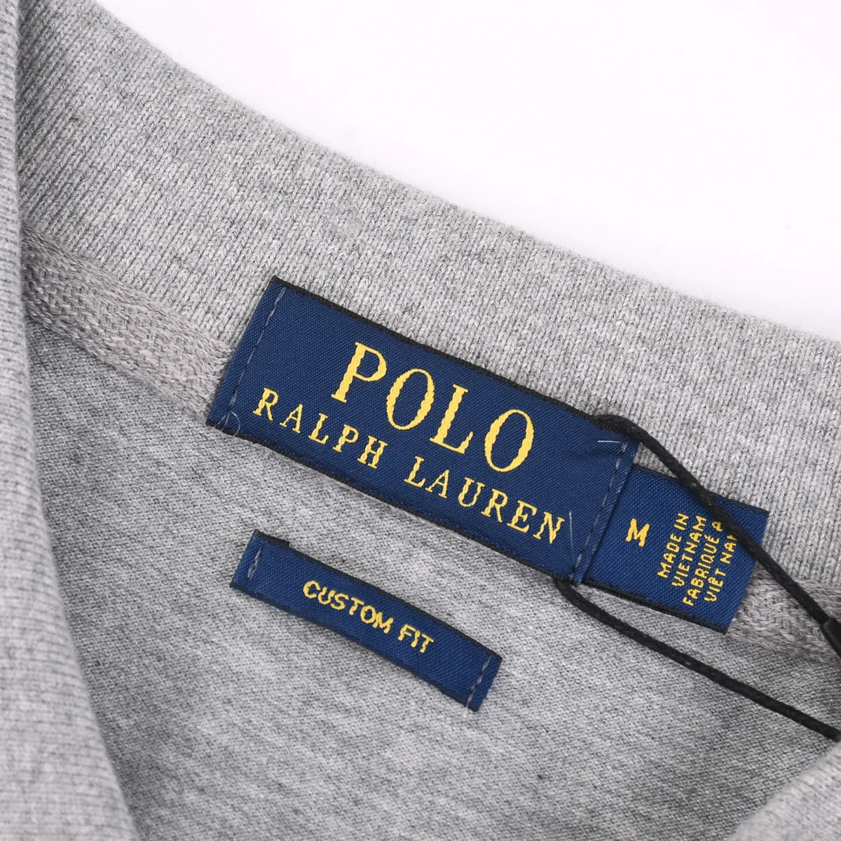 P160 2650#RL Ralph Lauren pony lapel long-sleeved polo shirt Color: Black White Gray Royal Blue Size: M-XXL Fabric: 230g stretch piqué cotton